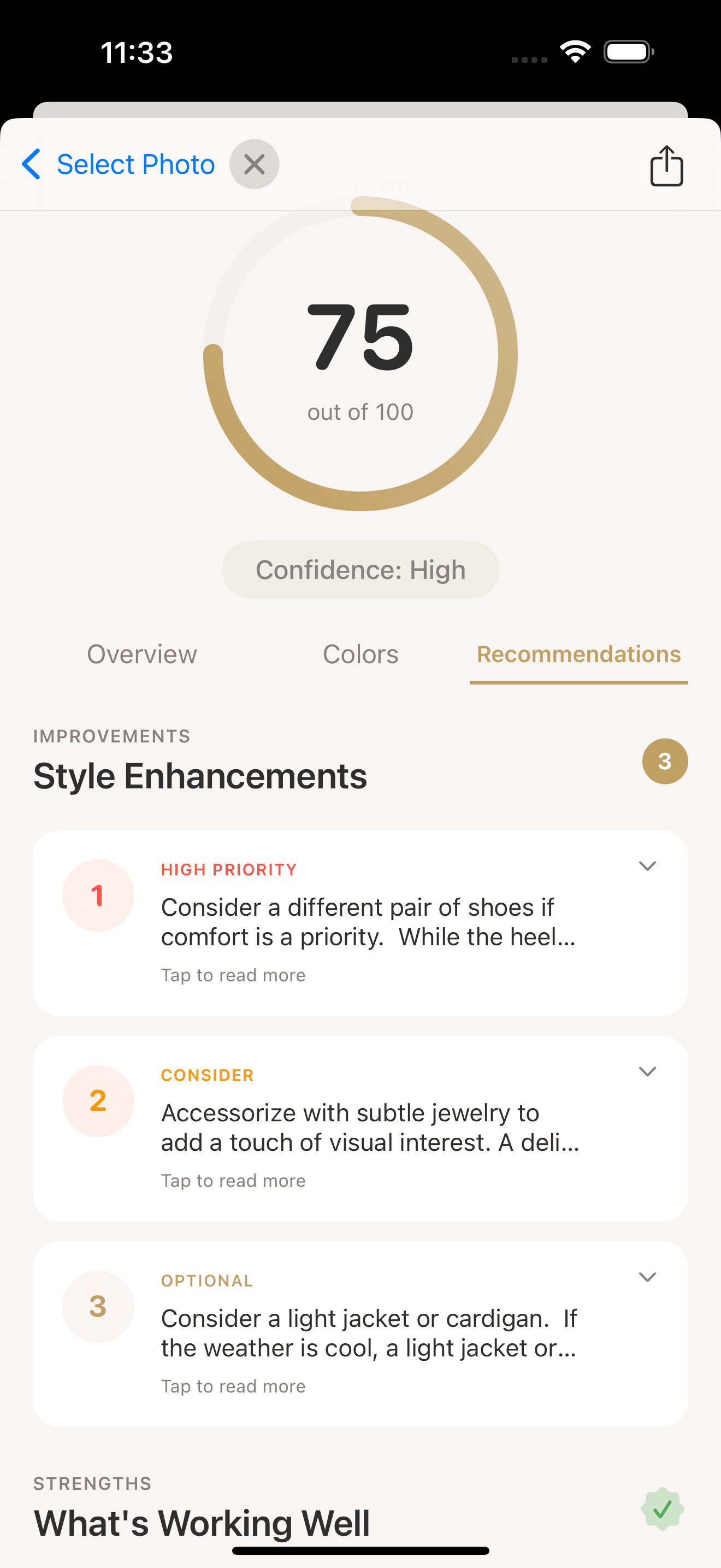 Personalized Tips